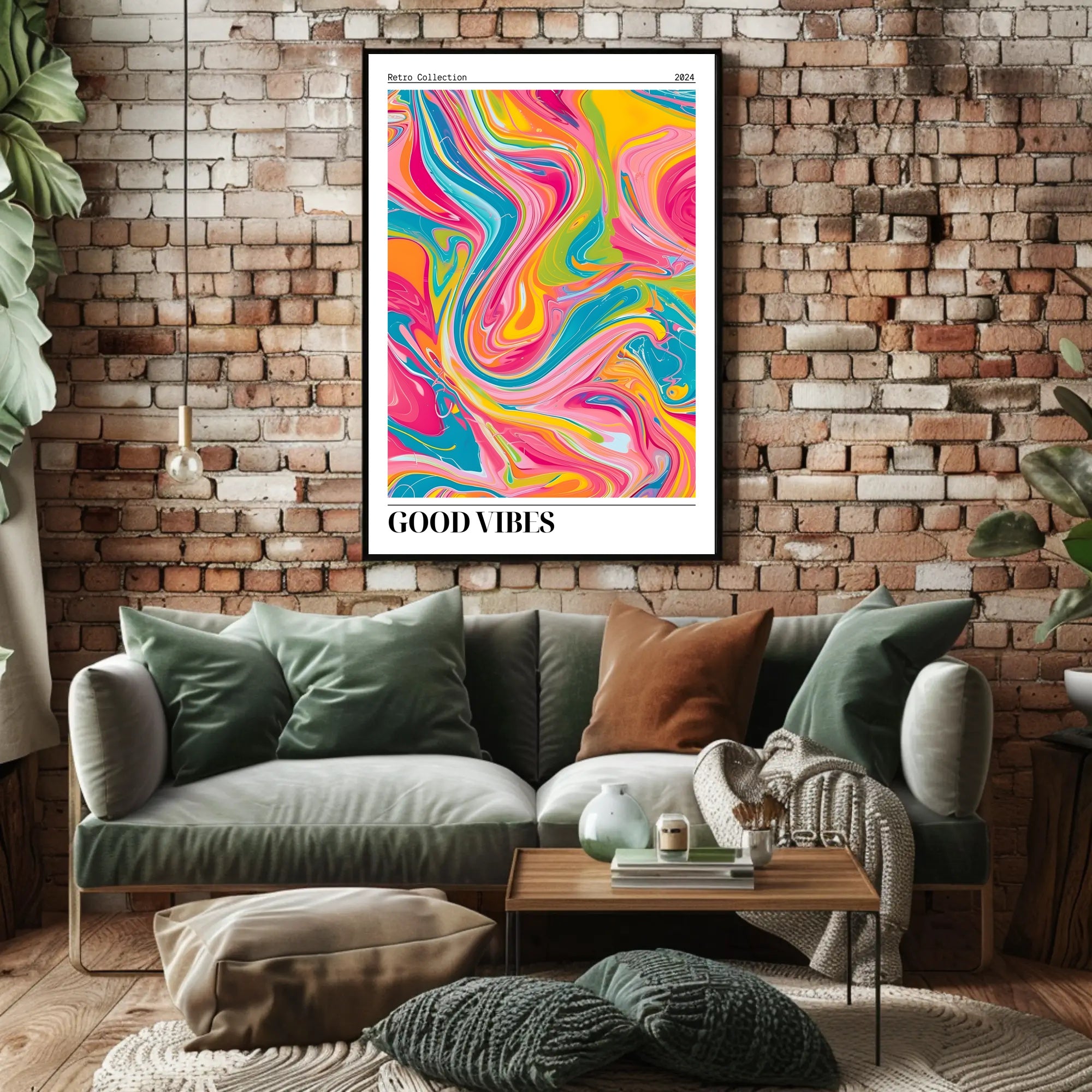 Retro Collection 2024 Abstract or Artistic Poster PosterGoat