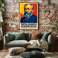Benjamin Harrison 23Rd President Poster