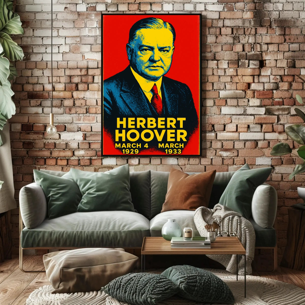 Herbert Hoover Presidential Term Poster