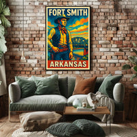 Fort Smith, Arkansas Western Heritage Poster