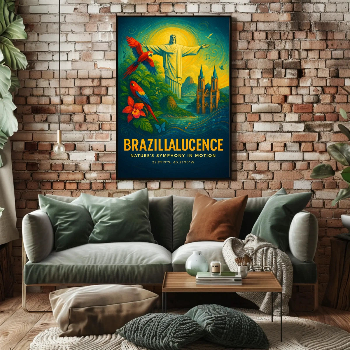 Brazillalucence Natures Symphony in Motion Poster