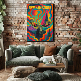 New Hampshire Vibes Poster