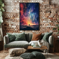 Cosmic Contemplation Poster