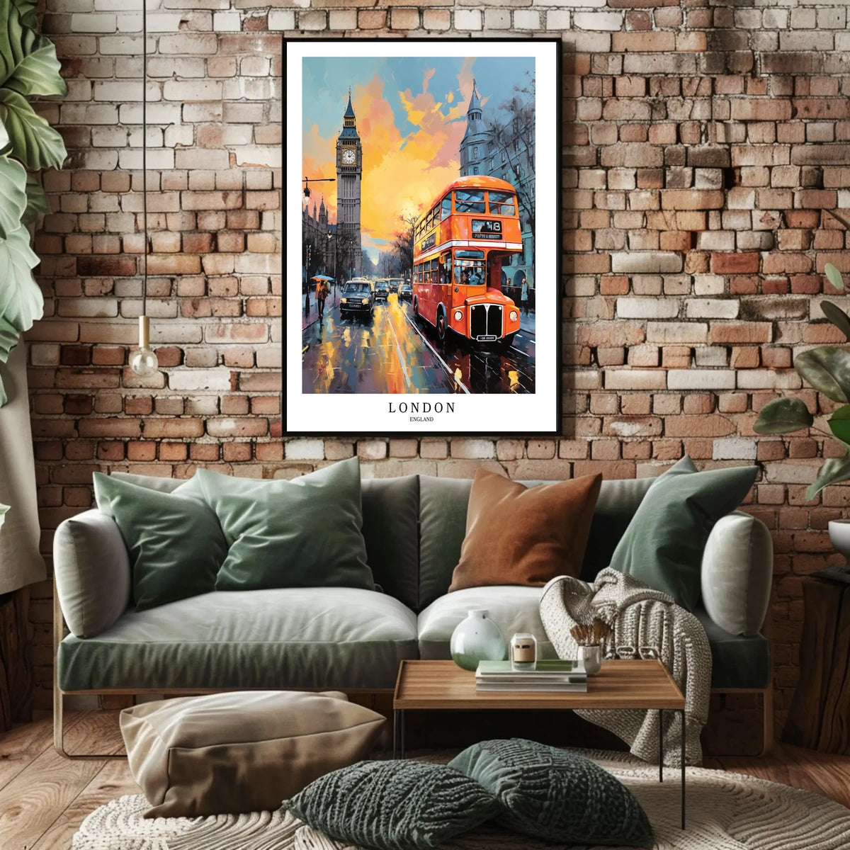London Cityscape Poster