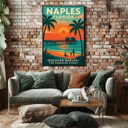 Discover Naples The Paradise Coast Poster
