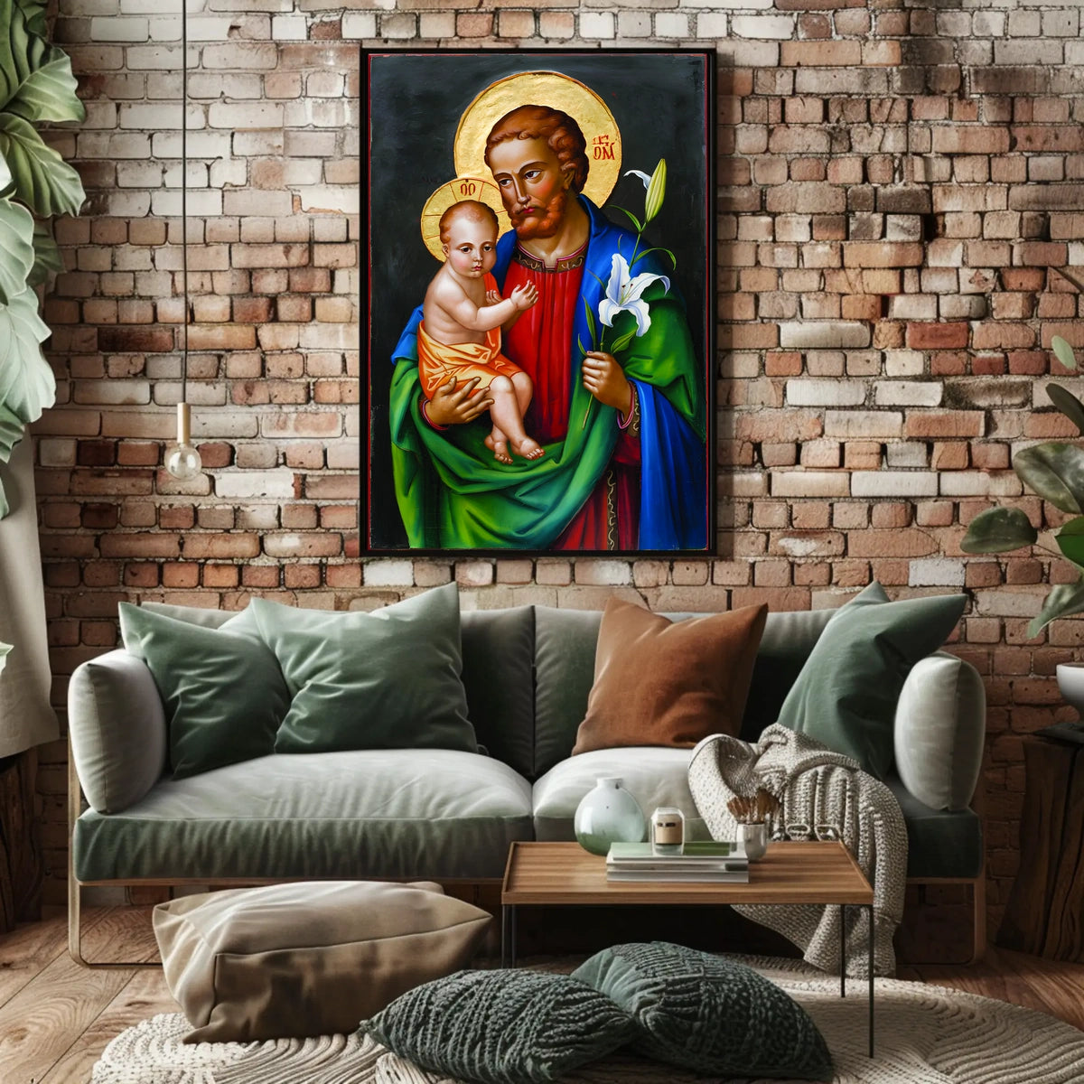 Iconic Religious Imagery Poster