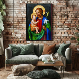 Iconic Religious Imagery Poster