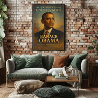 Barack Obama President 44th President Formal Style Poster