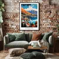 Queenstown New Zealand Poster