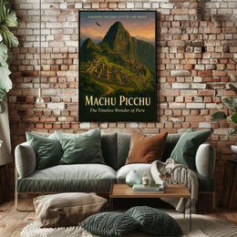 Discover Machu Picchu Poster