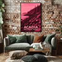 Acadia National Park Poster