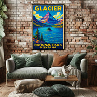 Glacier National Park, Montana Poster