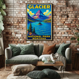 Glacier National Park, Montana Poster