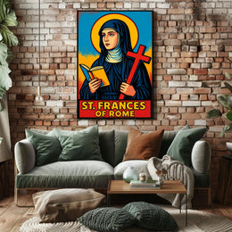 St. Frances of Rome Poster