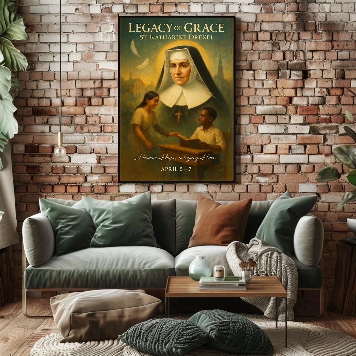 Legacy Of Grace St. Katharine Drexel Poster