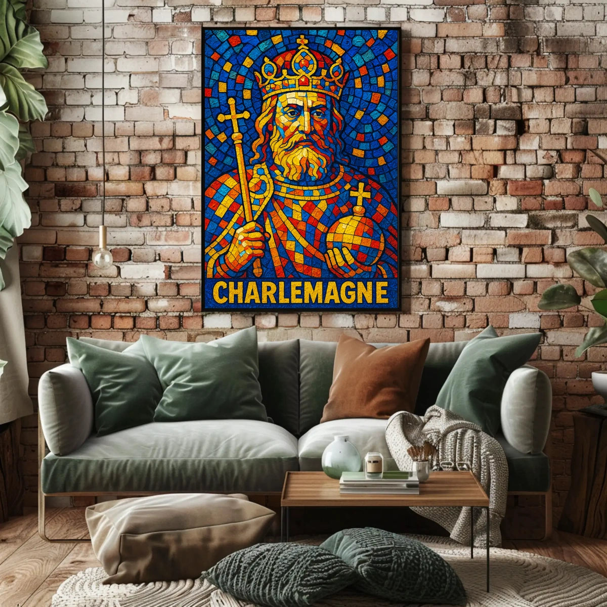 Charlemagne The Great Emperor Poster