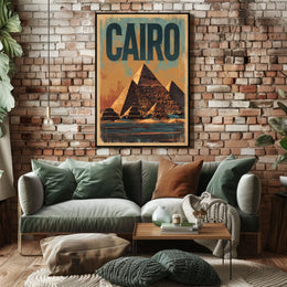 Cairo Timeless Wonders Poster