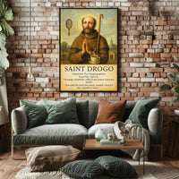 Saint Drogo Poster PosterGoat