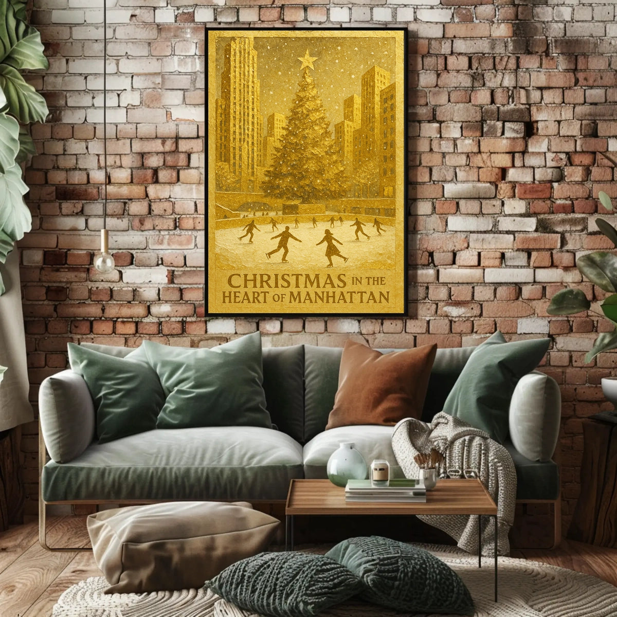 Christmas In The Heart Of Manhattan Poster