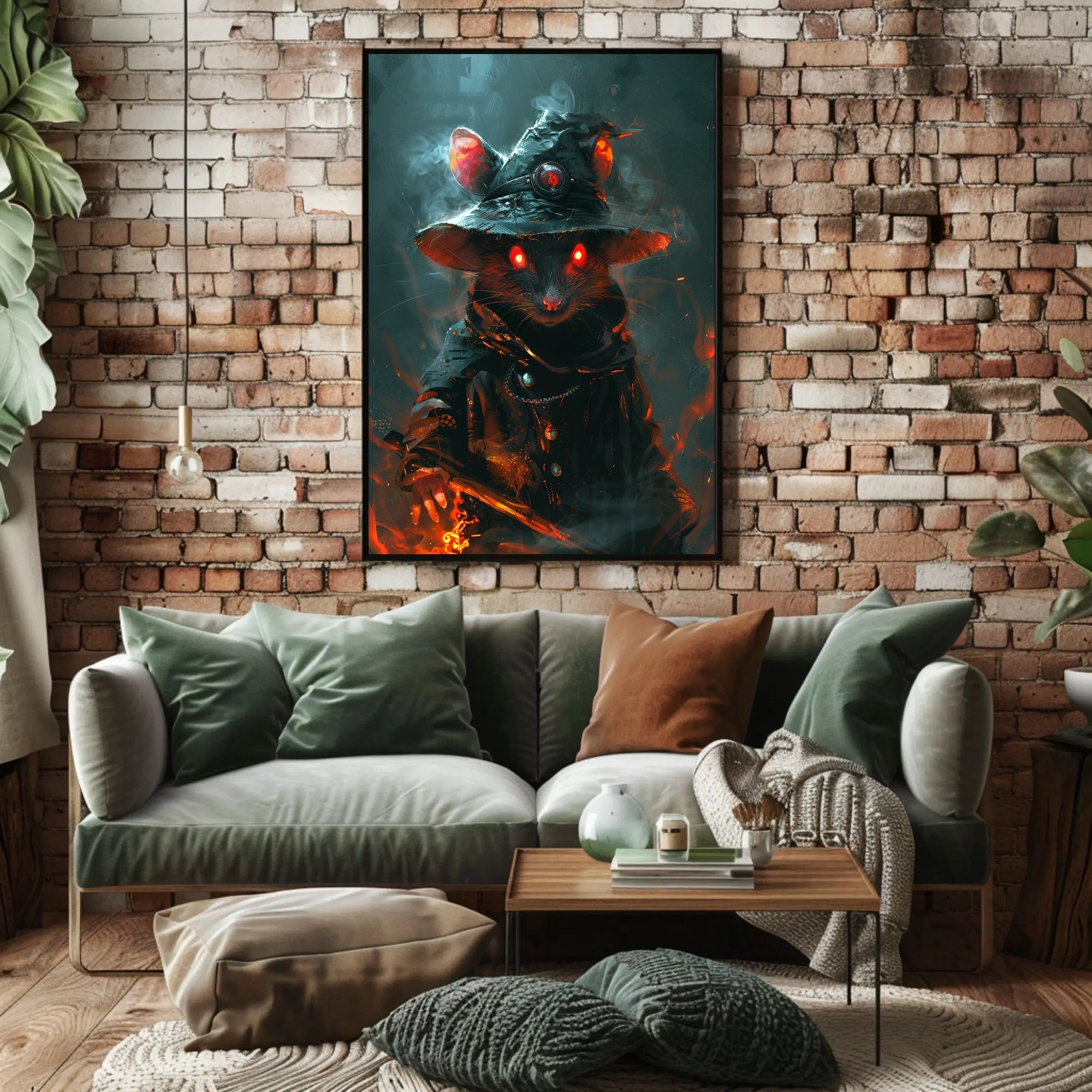 The Enchanted Mouse Sorcerer Poster PosterGoat