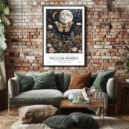 William Morris Celestial Nature Vintage Artistic Poster