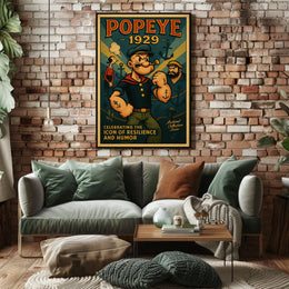 Popeye 1929 Art Poster POP-147