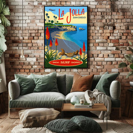 La Jolla San Diego Poster PosterGoat