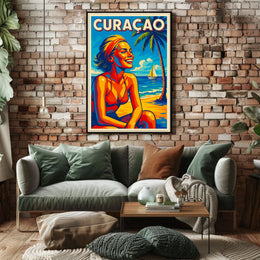 Curaçao Beach Vibes Poster