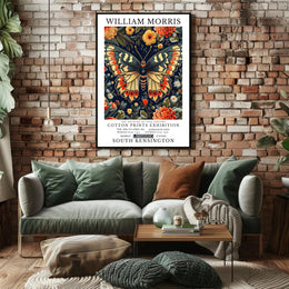 The Artistry of 19th Century Cotton Prints Exhibition Poster