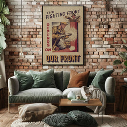 Homefront Support WWII Poster: A Symbol of Unity