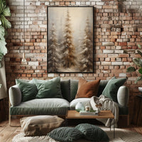 Winter Forest Serenity Poster