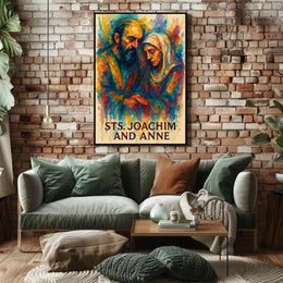 Saints Joachim And Anne Poster