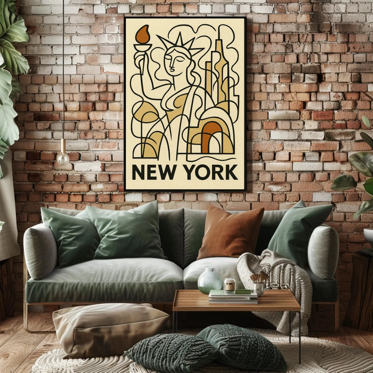 New York Art Deco Poster