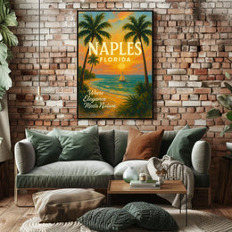 Naples, Florida Where Elegance Meets Nature Poster