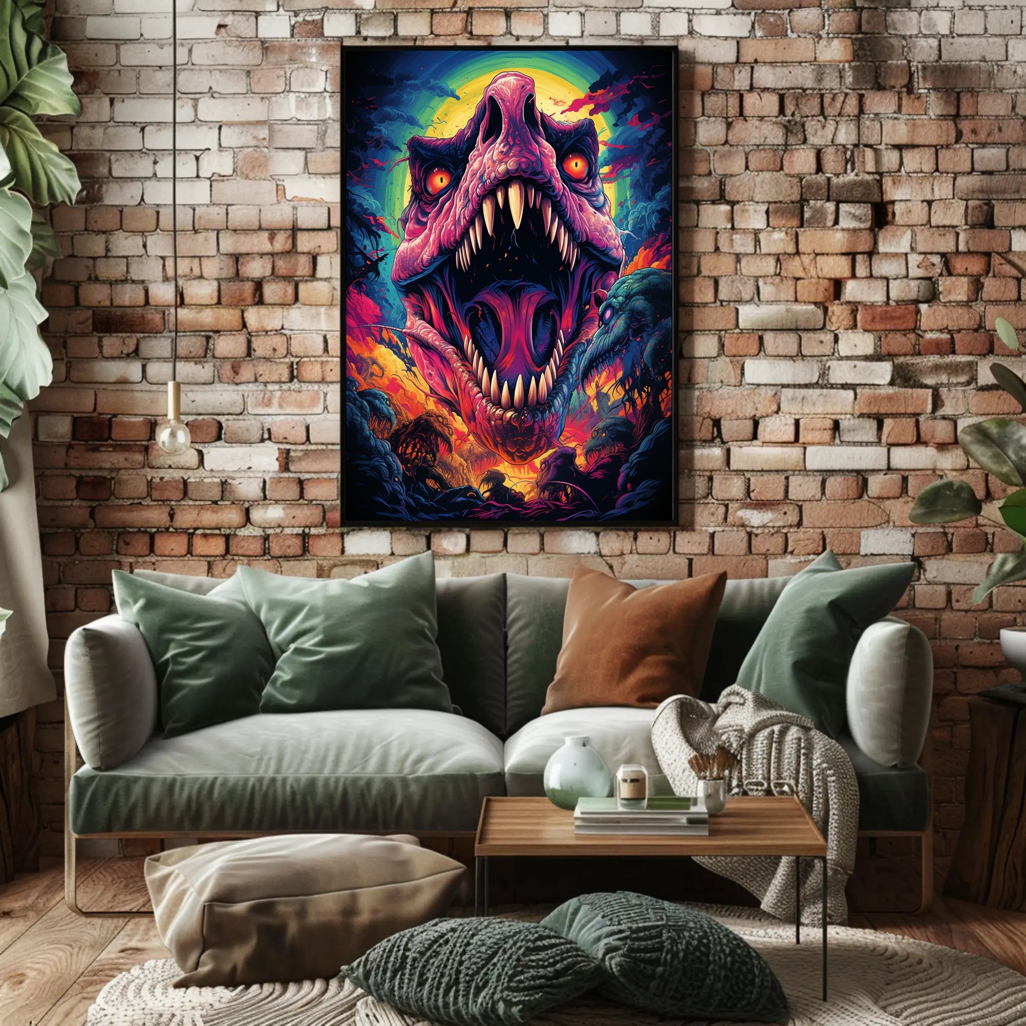 The Roaring Beast Poster PosterGoat