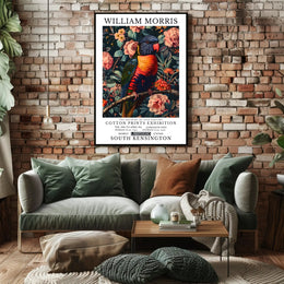 The Artistry of 19th Century Cotton Prints Poster