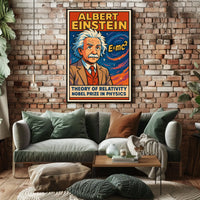 Albert Einstein Theory Of Relativity Poster