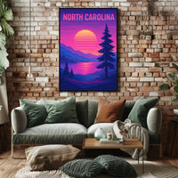 North Carolina Sunset Poster