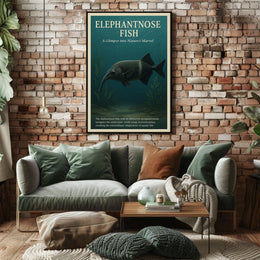 Elephantnose Fish NatureS Marvel Poster