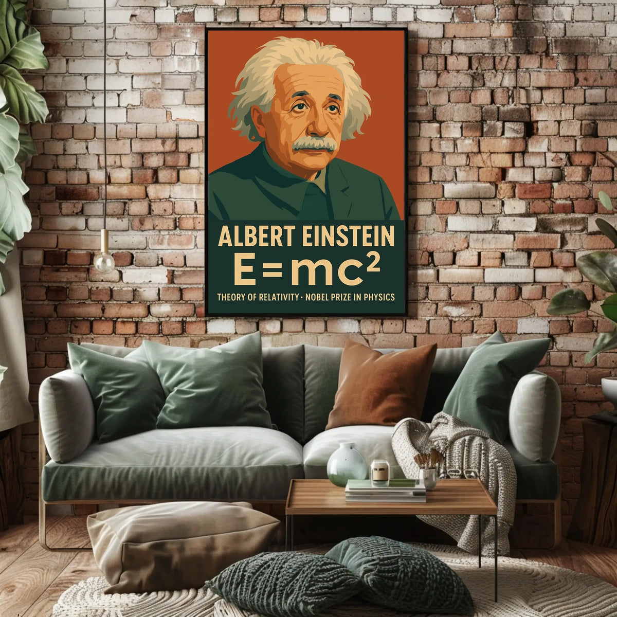 Albert Einstein Theory Of Relativity Poster