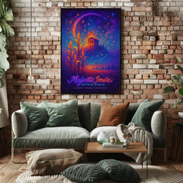 Majestic Iowa Myth Magic Poster