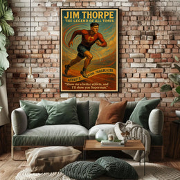 The Legend of Jim Thorpe Poster