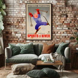 Loterie Nationale Sports dHiver Poster