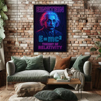 Einstein Theory Of Relativity Poster