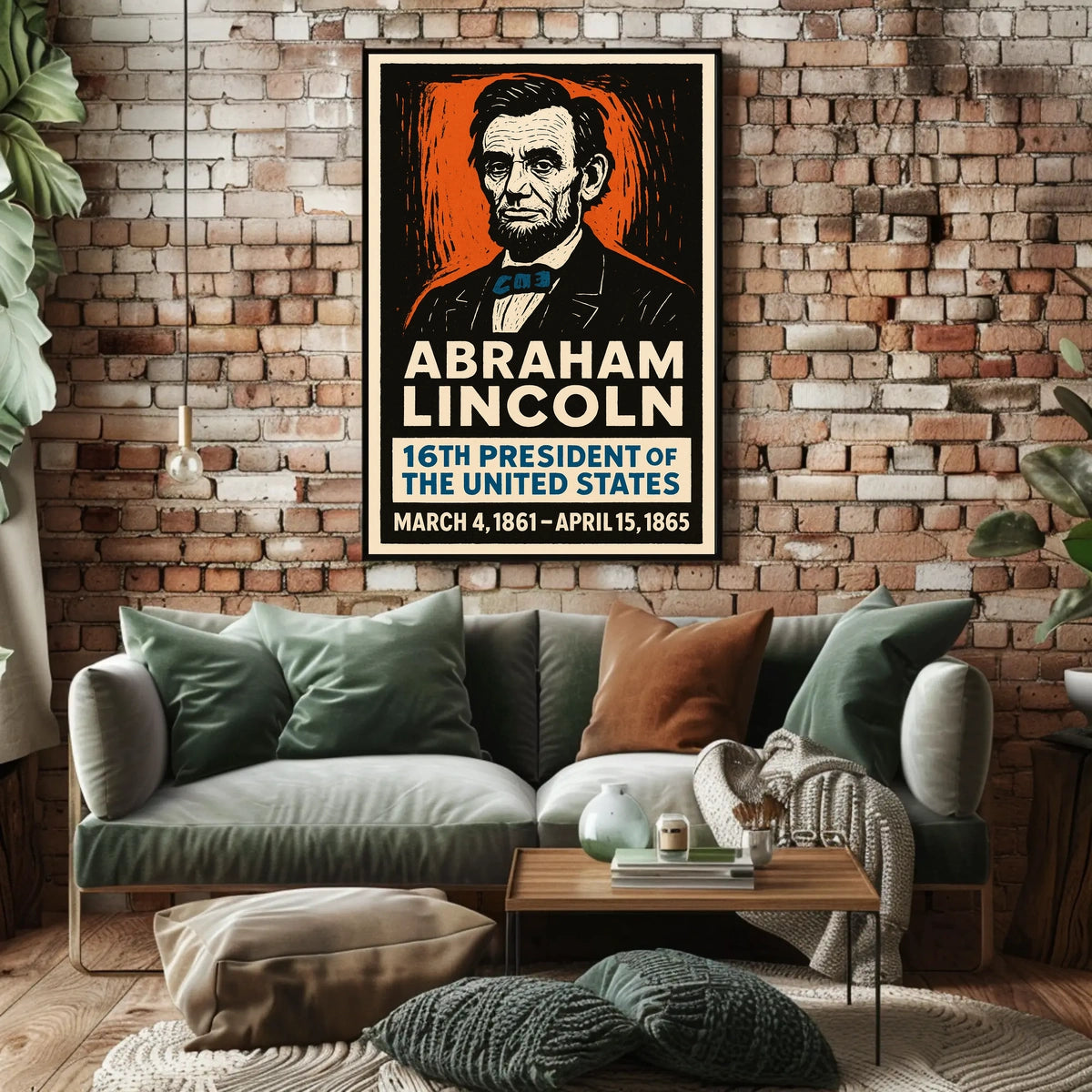 Abraham Lincoln 16Th President Poster