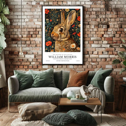 William Morris Cotton Prints Exhibition Cultural or Heritage Poster