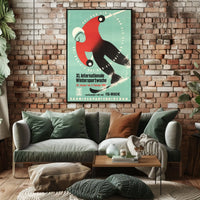 Xi. Internationale Wintersportwoche 1957 Poster