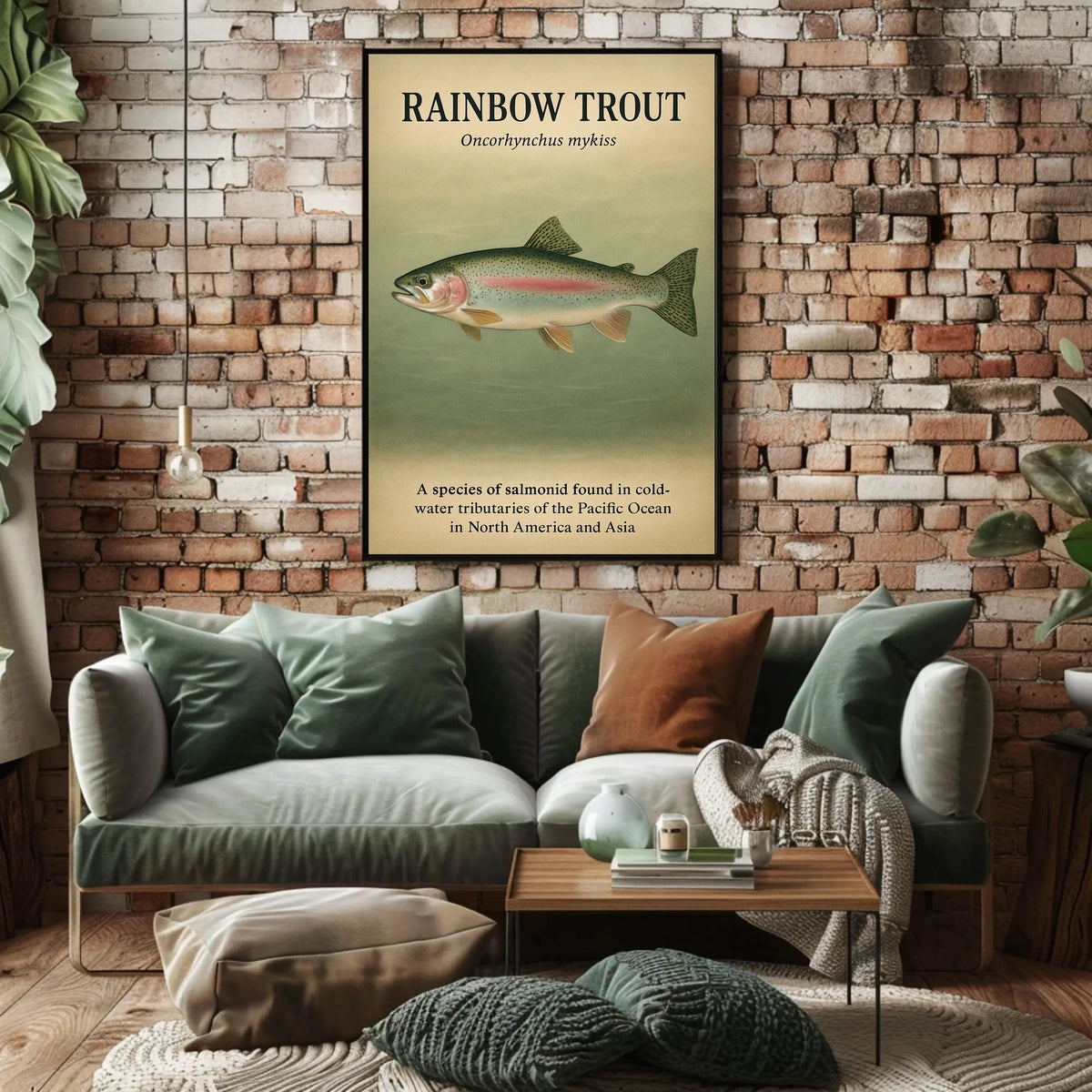 Rainbow Trout Oncorhynchus Mykiss Poster