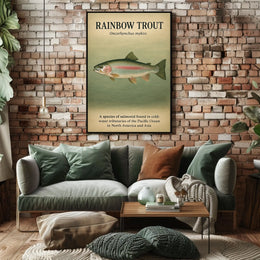 Rainbow Trout Oncorhynchus Mykiss Poster