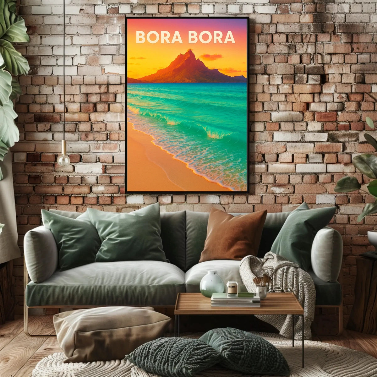 Bora Bora Paradise Poster